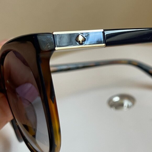 NWT Kate Soade Akayla 52mm cat eye sunglasses $200 - Picture 4 of 9